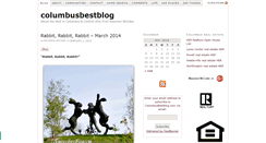 Desktop Screenshot of columbusbestblog.com